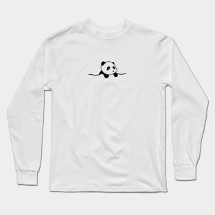 Panda Cute Manga Kawaii Vegan Protect Animals Asia Bamboo Gift China Love Long Sleeve T-Shirt